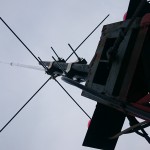 FM radijos bangų antenos montavimas
